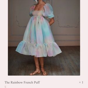 SELKIE The Rainbow French Puff sz Small new with tags never worn